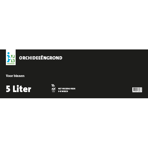 Paneel Product informatiebord: 800 x 250 mm. Orchideeëngrond 5 L
