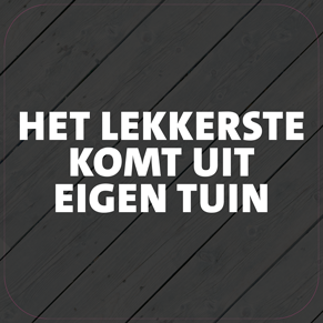 Paneel: 720 x 720 mm. <br>Eigen tuin