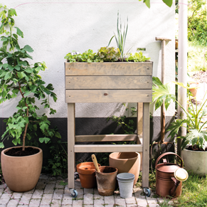 Paneel: 720 x 720 mm. <br>Eigen tuin beeld 01