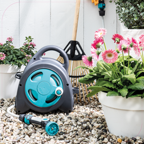 Paneel: 720 x 720 mm. <br>Tuinslang beeld