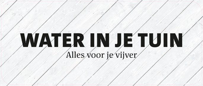Paneel: 1720 x 720 mm. <br>Water in je tuin