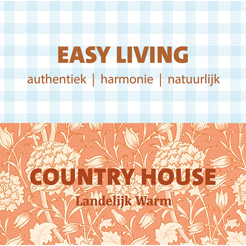 Paneel: 1988 x 988 mm. <br>Easy living <br>Country house<br>voorjaar/najaar 2025